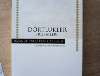 Dörtlükler Rubailer Kitap Kapağı